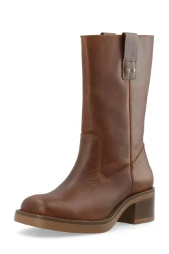 BIAMary Mid Pull On Støvler, Cognac, 40