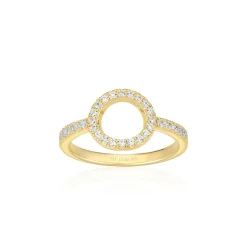 Biella Altro Piccolo Ring, Gold Plated, 60
