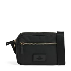 Block Crossbody, Black/Gold