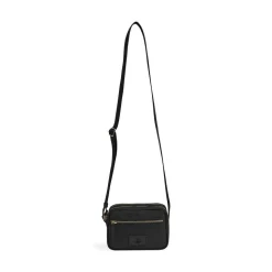 Block Crossbody, Black/Gold