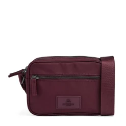 Block Crossbody, Burgundy