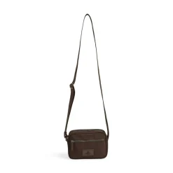Block Crossbody, Dark Brown