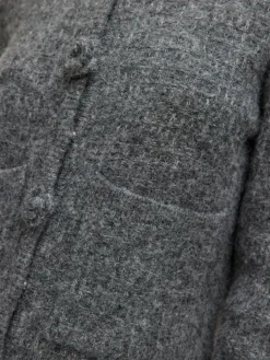 Blossom Cardigan, Medium Grey Melange, XL