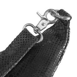 Bæltetaske, Black Croco