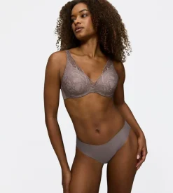 Body Make-Up Illusion Lace WP BH, Pigeon Grey, 90C