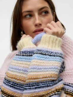 Bonbon Striktrøje, Baby Lavender, M