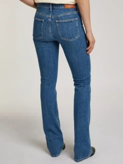 Bootcut Jeans, Mid Blue, W27/L32