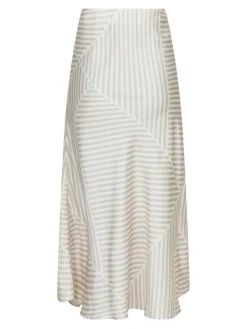 Bovary Mix Lines Nederdel, Sand, 38