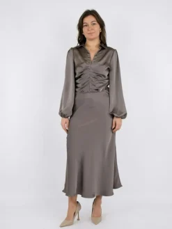 Bovary Nederdel, Warm Grey, 36