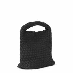 Braided Håndtaske, Black