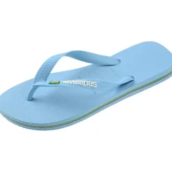 Brazil Logo Sandaler, Blue Lavender/White, 37/38