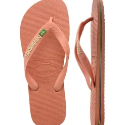 Brazil Logo Sandaler, Pink Clay, 35/36