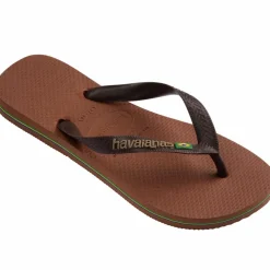 Brazil Logo Sandaler, Rose/Coffee, 41/42