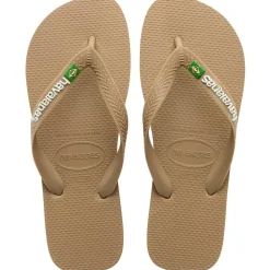 Brazil Logo Sandaler, Rose Gold, 37/38