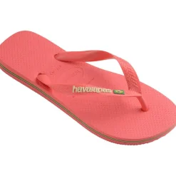 Brazil Logo Sandaler, Tropical Coral, 35/36