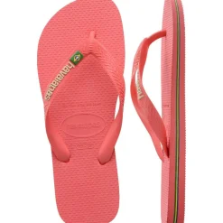 Brazil Logo Sandaler, Tropical Coral, 35/36