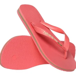 Brazil Logo Sandaler, Tropical Coral, 35/36