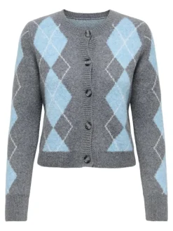 Brighton Life Cardigan, Medium Grey Melange, S