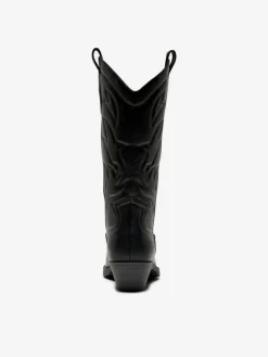 Bronco Cowboy Støvler, Black, 39