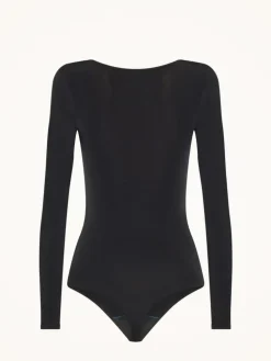 Buenos Aires String Bodystocking, Black, S