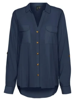 Bumpy Skjorte, Navy Blazer, S