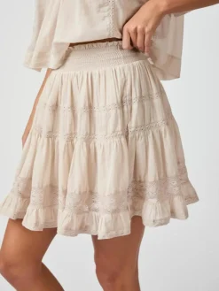 Callia S Voile Nederdel, Ivory, 40