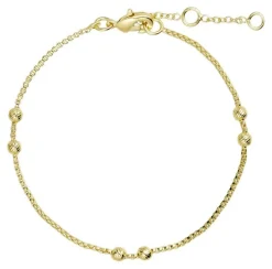 Camille Armbånd, Gold Plated, 16 cm
