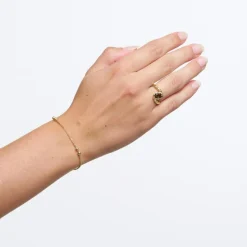 Camille Armbånd, Gold Plated, 16 cm