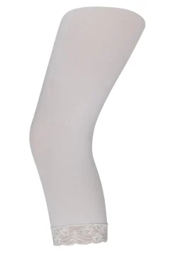 Capri Blonde Leggings, White, S/M