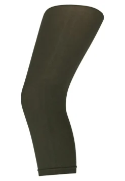 Capri Microfiber Leggings, Green, M/L