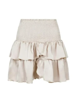 Carin Heavy Sateen Nederdel, Champagne, 36