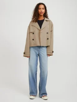 Carlie Short Trenchcoat, Twill, L