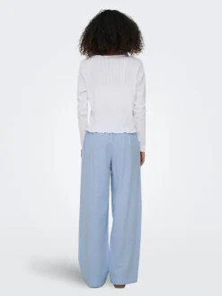 Carlotta String Cardigan, White, XL