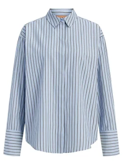 Caro Poplin Skjorte, Skyway, M