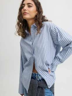 Caro Poplin Skjorte, Skyway, M