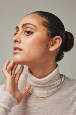 Caroline Halskæde, Guld, 42 + 3 cm