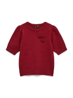 Carrie Rose Striktrøje, Biking Red, M