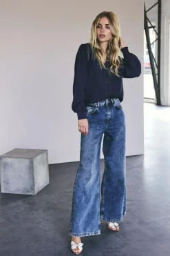 CarynCC Skjorte, Navy, S