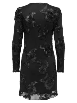 Casablanca Kort Kjole, Black, S