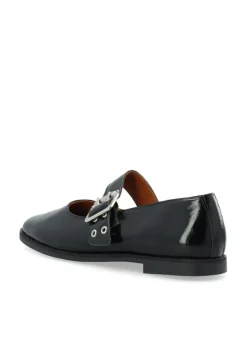 CASDiana Single Strap Ballerinasko, Black/Black, 41