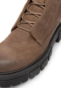 Casjida Støvler, Taupe Suede, 40