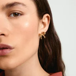 Cassian Øreringe, Gold Plated