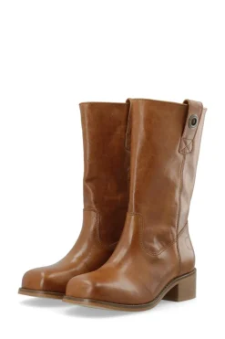 CASVilma Mid Cut Støvler, Cognac, 39