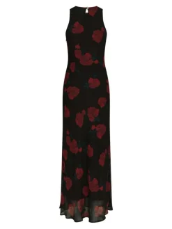 Celinie Rose Kjole, Black, 34