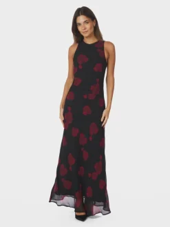 Celinie Rose Kjole, Black, 34