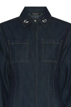 ChambraBBZiki Kjole, Denim Blue, 44