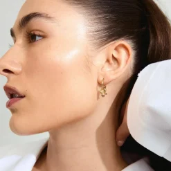 Charmaine Creoler, Gold Plated