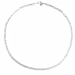 Charms Halskæde, Silver Plated, 45 cm