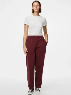 Chilli Straight Sweatpants, Tawny Port, S