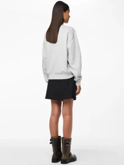 Chilli Sweatshirt, Light Grey Melange, M